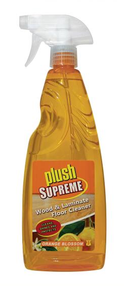 Wood & laminate floor cleaner PLUSH SUPREME orange blossom 750ml