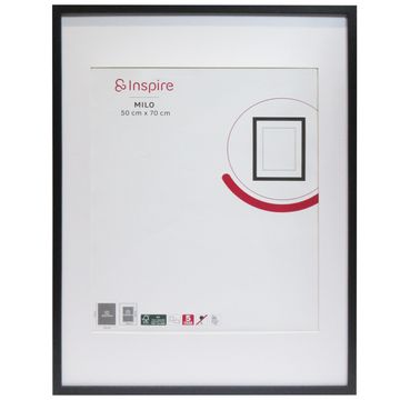 Inspire frame milo black 50x70cm