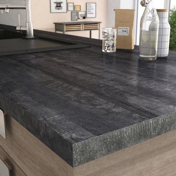 Kitchen Countertop Laminate L315Cm X D65Cm X H3,8Cm Vintage Wood