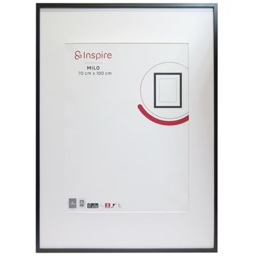Inspire milo frame black 70x100cm