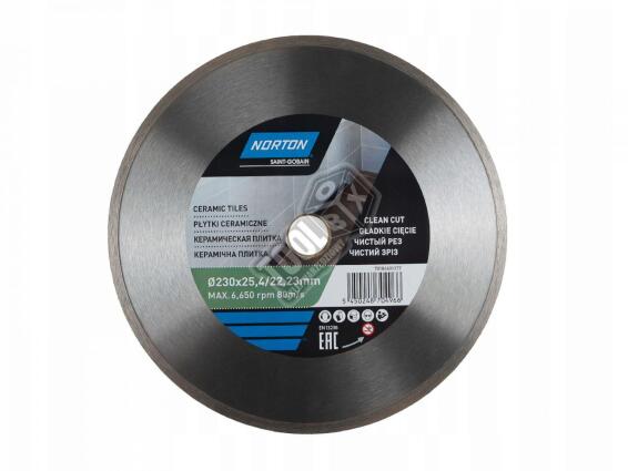 Diamond Disc NORTON Cee Ceramic Tiles 230x22.23