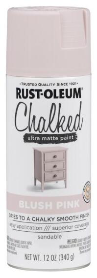 CHALKED PAINT SPRAY BLUSH PINK 340G