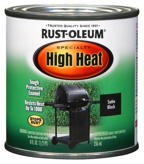 Rust-Oleum Specialty High Heat BBQ Black Paint 236ml