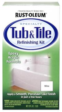 Acrylic Formula RUST-OLEUM Specialty Tub & Tile Refinishing Kit White 946ml