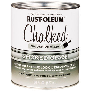 Rust-Oleum Chalked Decorative Glaze Smoked Glaze 1L