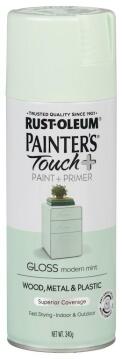 Spray paint RUST-OLEUM Painter's touch+ gloss morden mint 340g