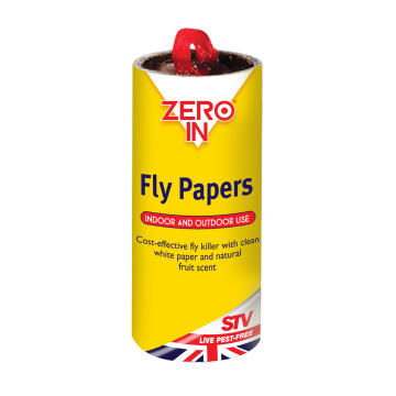 Fly Papers ZERO IN 4 Pack