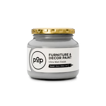 Furniture & décor paint POP light grey 500ml