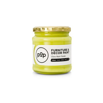 Furniture & décor paint POP bright yellow 290ml