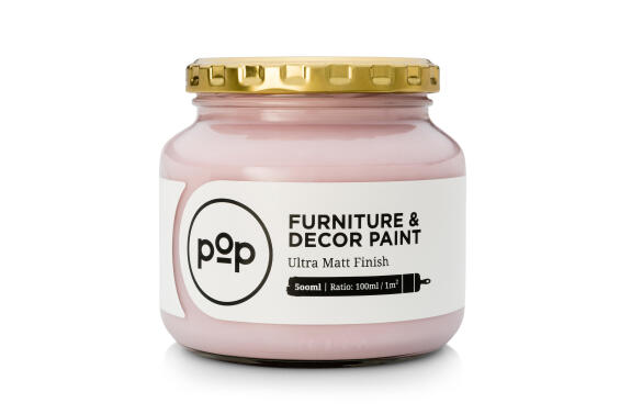 Furniture & décor paint POP light pink 500ml