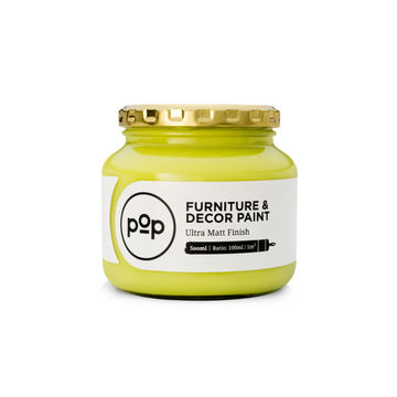 Furniture & décor paint POP bright yellow 500ml