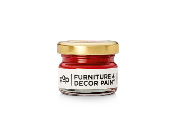 Furniture & décor paint POP red 28ml