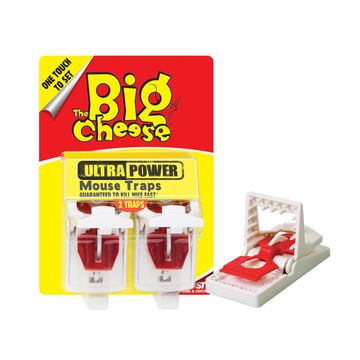 Mouse Traps THE BIG CHEESE Ultra Power 2 traps