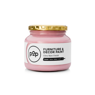Furniture & décor paint POP bright pink 500ml