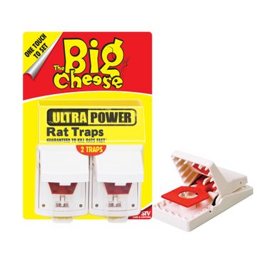 Rat Traps THE BIG CHEESE Ultra Power Twinpack