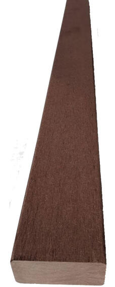 Balustrade Accessory Horizontal Rail Composite Chocolate-40x80x1100mm