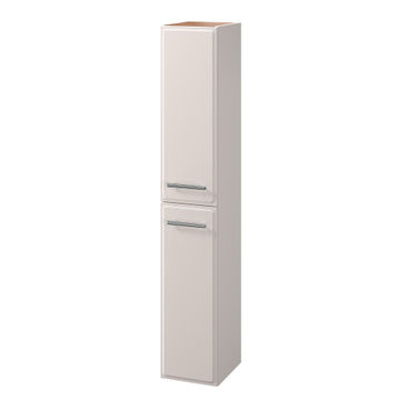 Sensea Pearl Wall Hung Bathroom Cabinet Column White Lana W30cmxD35cmxH173cm