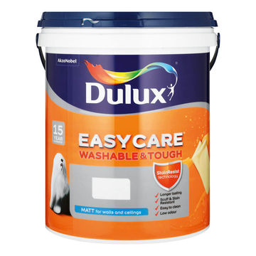 Dulux Wall Paint Interior Matt Easycare White 20l