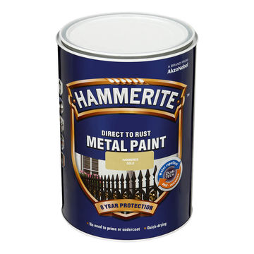 HAMMERITE HAMMERED GOLD 5L