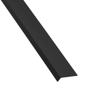 L-UNEQL PVC BLK 19,5X11,5X1,5X2.6M