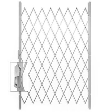 Saftidor security gate type D 1300(w)x2000mm(h) white xpanda
