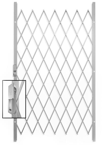 Saftidor security gate type C 1150(w)x2000mm(h) white xpanda