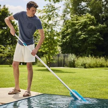 Naterial Steel Multi-Sided Pool Cleaning Brush 46cm