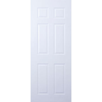 6 Panel Moulded Door + 2 Free Lever SABS Mortice