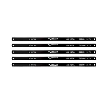 DEXTER PRO 5PC METAL SAW BLADES BI METAL