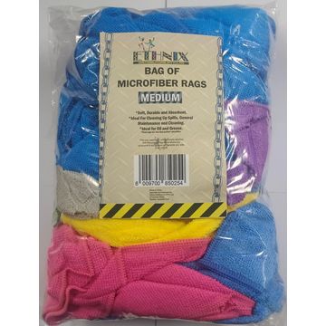 Ethnix microfiber medium bag of rags  - 500g