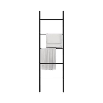 Sensea Mia Towel Storage Ladder Freestanding Matt Black
