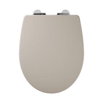 Sensea Purity Toilet Seat With Soft Closing Hinge Beige