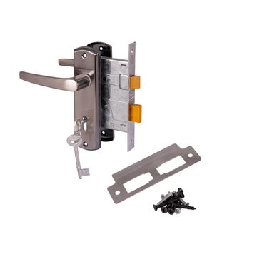 Door handle on plate yale sele 3l snkl