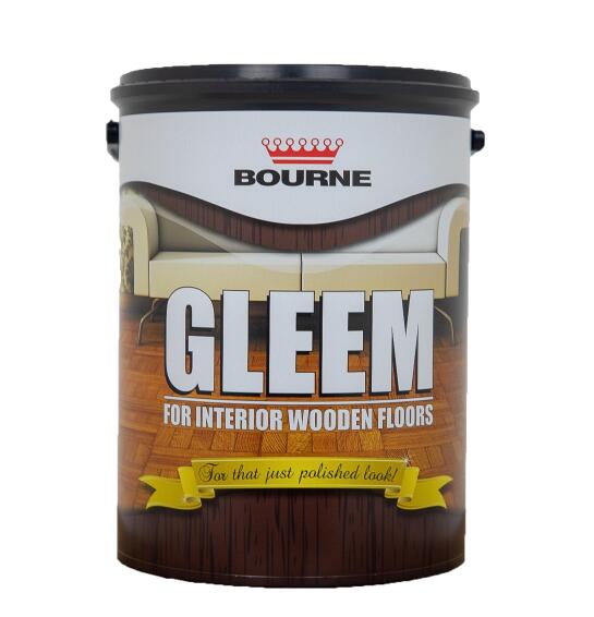 Wooden Floor Sealer Interior Polished Look BOURNE Gleem 5l