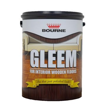 Wooden Floor Sealer Interior Polished Look BOURNE Gleem 5l