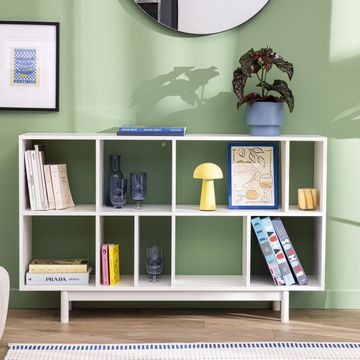 Spaceo kub multi shelf cube storage h140.8xl70xd31.7cm white