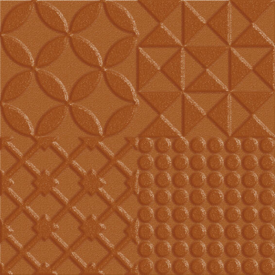 Wall Tile Rust Metalic Structure Talavera 20X20Cm