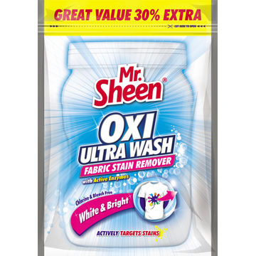 Fabric stain remover MR SHEEN Oxi ultra wash white extra value 30%