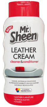 Mr Sheen Leather Cream Cleaner & Conditioner 500ml