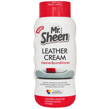 Mr Sheen Leather Cream Cleaner & Conditioner 500ml