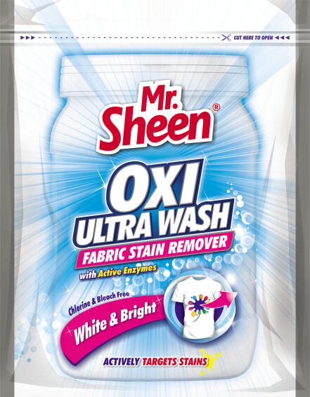 Fabric stain remover white MR SHEEN Oxi ultra wash 200g