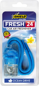 Fresh 24 car air Freshener SHIELD ocean drive
