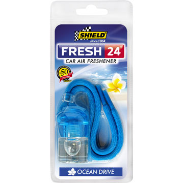 Fresh 24 car air Freshener SHIELD ocean drive