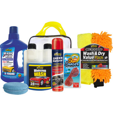 Car wash kit Wash n Shine SHIELD 6 piece