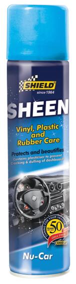 Sheen vinyl, plastic and rubber nu-car SHIELD 300ml