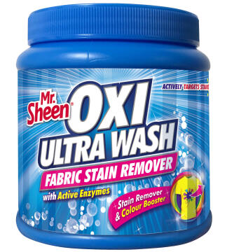 Fabric stain remover MR SHEEN Oxi ultra wash tub 500g