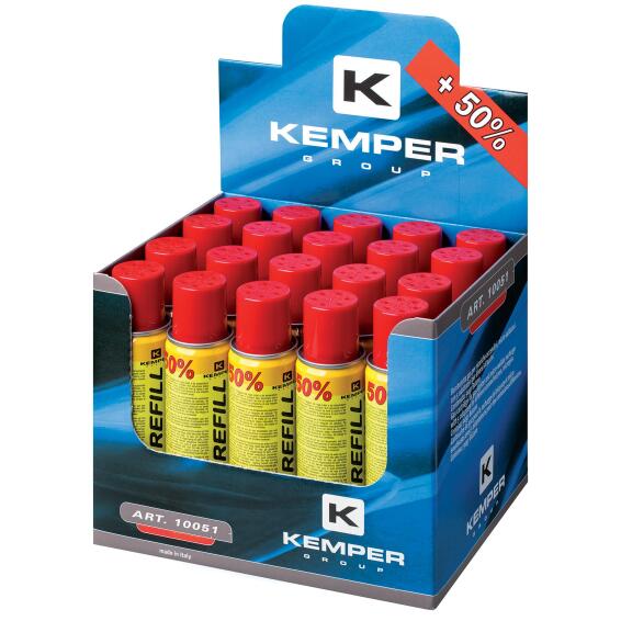 Gas cartridge KEMPER 90gr refiller for 12100kit