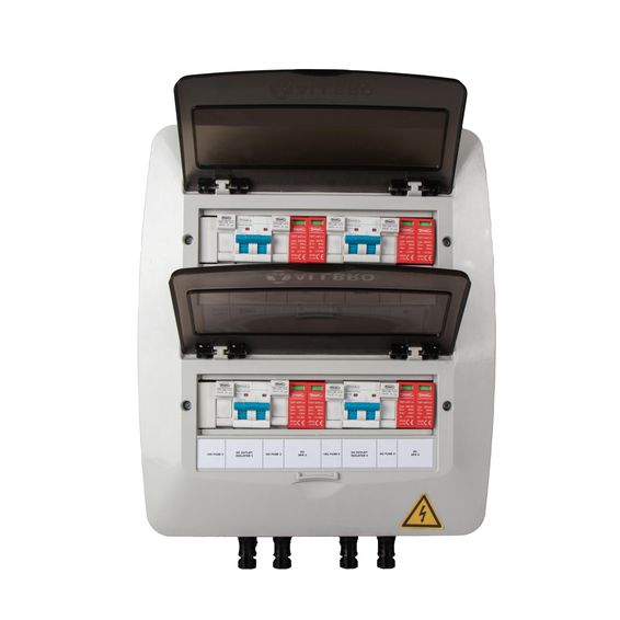 ALLBRO DISTRIBUTION BOARD COMBINER BOX 4 IN 4 OUT 600V