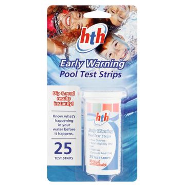 Test Strips Early Warning for Pool HTH