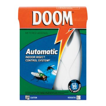 Flying insect repelant Insect killer DOOM automatic starter pack